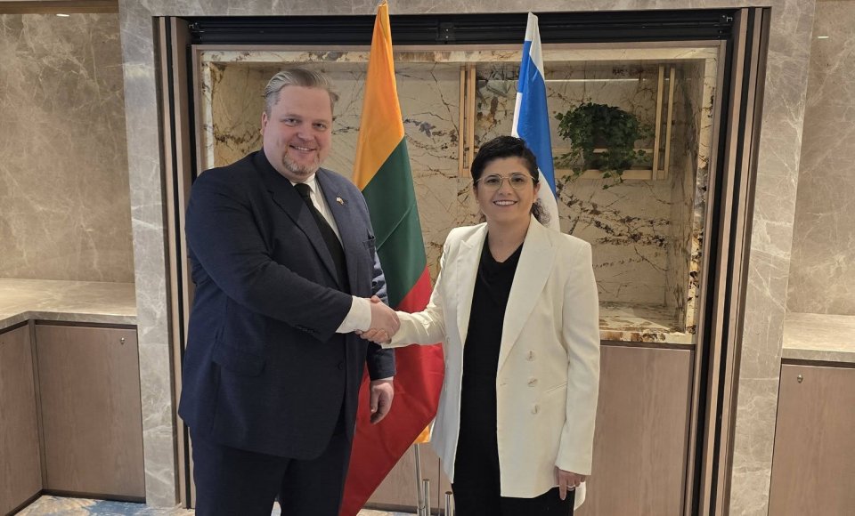 URM VICEMINISTRO TAURIMO VALIO VIZITAS IZRAELYJE